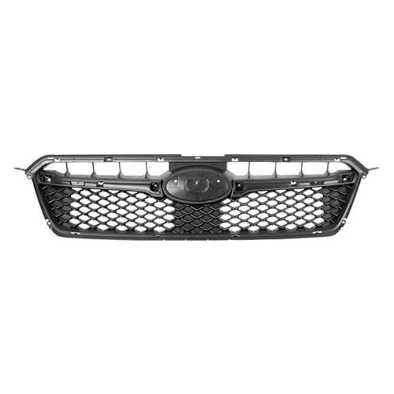 KAI New CAPA Certified Standard Replacement Front Grille, Fits 2015-2015 Subaru XV Crosstrek