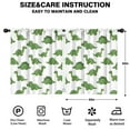 thumbnail image 2 of Blackout Kids Curtains,White Green Dinosaurs Pattern Childrens Insulated Curtains Set Of 2,Bedroom Essentials,Toddler Room Decor 52"x63", 2 of 5