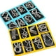 thumbnail image 2 of Rompecabezas de alambre de metal de 16 piezas - rompecabezas, test de inteligencia, anillos chinos tradicionales - para niños, adultos, juegos de rompecabezas, 2 of 8