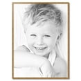thumbnail image 2 of ArtToFrames 31" x 42" Gold Square with Beads Picture Frame, 31x42 inch Gold Wood Poster Frame (WOM-5020), 2 of 7