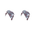 thumbnail image 1 of relayinert Turban Nœud Chapeau Musulman Soleil pour Protection Confortable Imprimé Floral Bande Grand Coiffure Mode Bonnet Bandeaux Casquettes Rond Bleu Lac 2 Ensembles, 1 of 6