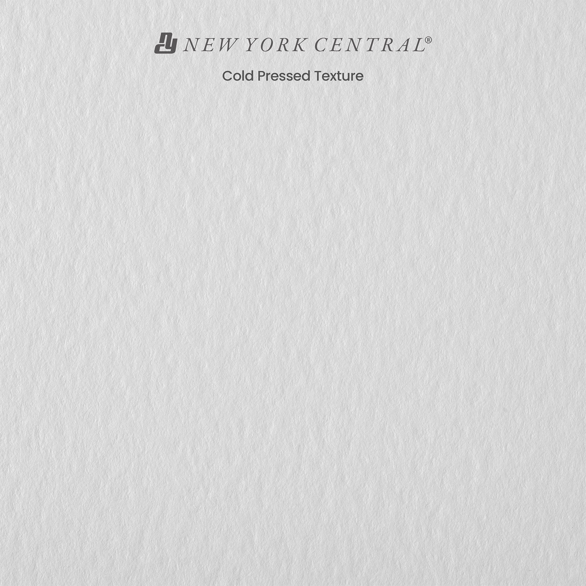 New York Central Large Watercolor Paper Roll for Artists - 140 lb Cold Press - 31" x 10.94 yd - 100% Cotton Bright White Acid-Free Archival Roll of Cold Pressed Watercolor Paper