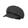 thumbnail image 2 of yotijay Women Newsboy Cap Casual Fashion Comfortable Denim for ing Hiking Black, 2 of 9