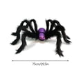thumbnail image 4 of Araña de Felpa Ticfox Simulación de Terror 75 cm Grande, 4 of 10