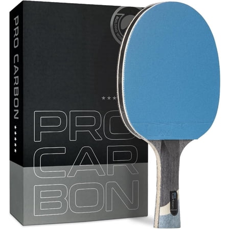 Pro Carbon Performance-Level Table Tennis Racket with Carbon Technology for Tournament Play