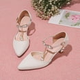 thumbnail image 2 of Kids High heels Sandals for Girls | Pointed and wrapped head Shoes | Summer Party Dress Shoes, 2 of 10