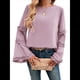 thumbnail image 3 of Blusas de Larga Acampanadas y Holgadas para Mujer, Otoño e Invierno 2025, Temperamentales, para Mujer Rosa S, 3 of 10