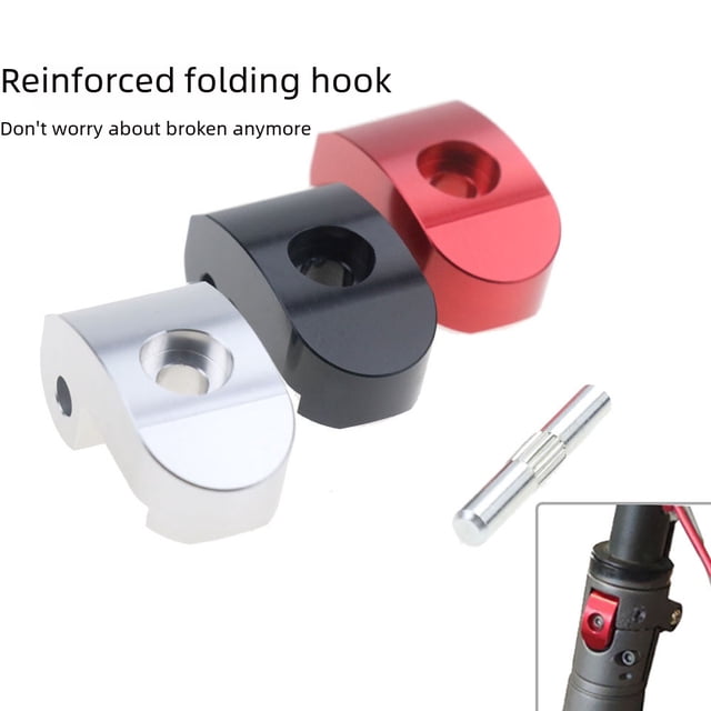 Gancho plegable reforzado para scooter Xiaomi y cremallera con hebilla plegable gruesa y resistente para scooter Pro