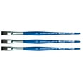 thumbnail image 2 of da Vinci FORTE BASIC Student Brush, Synthetic, Acrylic, Flat, Series 394, Size 10, Pack of 3, 2 of 3