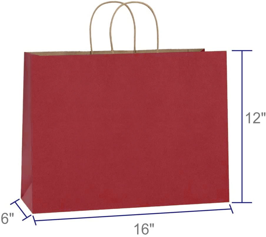 25pcs Asst ~Lime|HotPink||Purple|Pink Paper Merchandise/Party Bags Gift 6x9" 