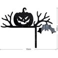 thumbnail image 3 of Decoraciones para puertas de Halloween, 1 pieza de madera con forma de calabaza, fantasma, bruja, letrero para esquinas de puertas de Halloween, adorno para el hogar, la oficina, festival, decoración, 3 of 7