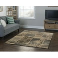 thumbnail image 3 of Jewel PatchWork Beige & Blue 5' x 7'6" Area Rug, 3 of 3