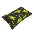 thumbnail image 3 of Balery Cute Cartoon Dinosaurs Green Silhouette Bedding Queen Pillow Cases - Envelope Closure - Soft Brushed Microfiber Fabric - Shrinkage and Fade Resistant Pillow Cases-20"x30", 3 of 9