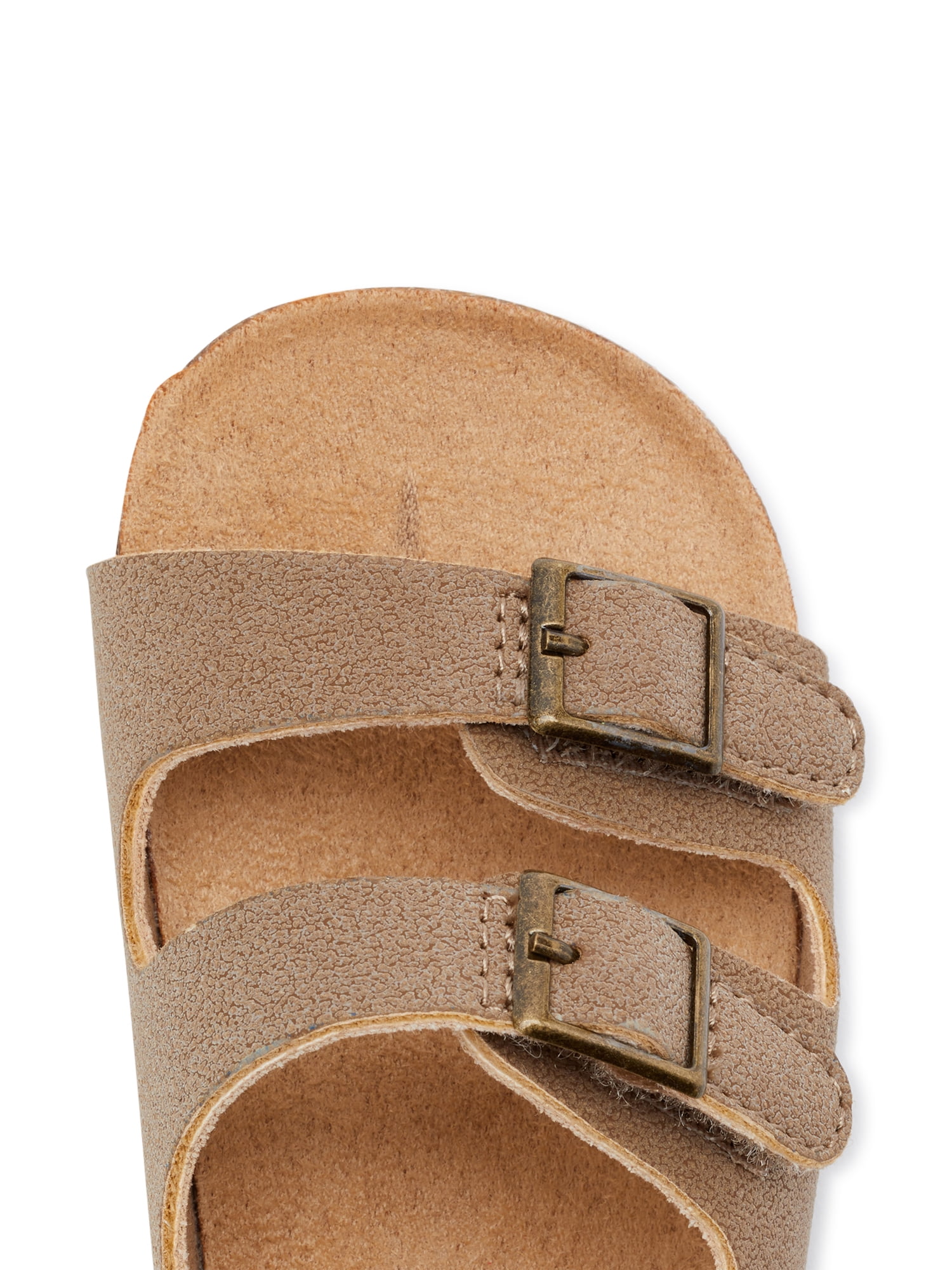 wonder nation two buckle footbed sandals