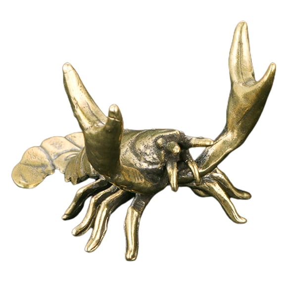 FRCOLOR  Lobster Ornament Office Pen Rest Craft Holder Retro Decor Figurine Outdoor Decorations