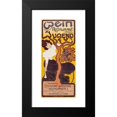 thumbnail image 2 of Anonymous 8x14 Black Modern Framed Museum Art Print Titled - Wine Restaurant Youth (1891), 2 of 5