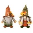thumbnail image 6 of Seewan Fall Gnomes with Maple Leaves for Fall Thanksgiving Autumn Decorations Farmhouse Swedish Tomte Elf Dwarf Harvest Gnomes for Fall Holiday Home Tiered Tray Decor, 1PC, 6 of 7