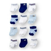 12 Pack Boys Fashion Socks