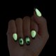 thumbnail image 5 of Set de Uñas KISS imPRESS Bad Idea Negro Mediano Coffin Brillo Fluorescente, 5 of 9