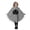 AB241 Grey, variant on Bainana Halloween Onesie Romper Ghost Robe Outfits For Kids Elegance Long Sleeve Hooded Pumpkin Print Robe Boys And Girls Theme Party Clothes