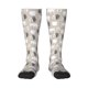 thumbnail image 1 of Fotbe winter Snowflake beer Calcetas Divertidas Estampadas para Hombre y Mujer, Calcetas de Algodón hasta la Rodilla para Caminar, Correr, Enfermería y Embarazo, 1 of 6