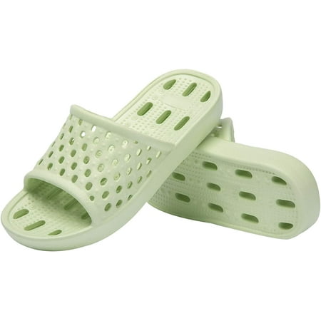 

QWZNDZGR Women s Shower Sandal Slippers Quick Drying Gym Shower Shoes Non Slip Soft Sole Open Toe House Slippers