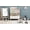 White + MDF#2, variant on Kids Bookshelf with 6 Fabric Storage Bins, White and Gray Front-Facing Display Shelf for Playroom, Bedroom or Nursery, Multi-Functional Childrens Bookcase and Toy Organizer, Space Saving Nightstand