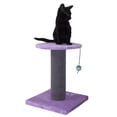 thumbnail image 2 of Rascador Cartujo AmuebleZ Tipo Poste Color Morado Con Gris, 2 of 3