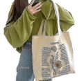 thumbnail image 2 of Zippered Tote Bag With Interior Pocket By Shoulder Tote Bags, 2 of 5
