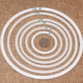 thumbnail image 2 of 10pcs Dreamcatcher Round Hoops White Plastic Circles DIY Dreamcatcher Material Accessories (16cm), 2 of 8