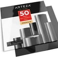 thumbnail image 4 of Arteza Self Adhesive Vinyl, Glossy Black, 12"x12" Sheets - 50 Pack, 4 of 7
