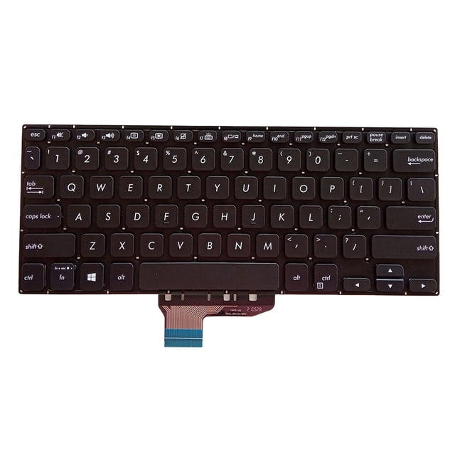 Seitruly Nuevos teclados de EE. UU. Equipo de entrada profesional Entrada Piezas de computadora portátil Reemplazo de accesorios de computadora Cuadernos de escritura y cuadernos de bocetos