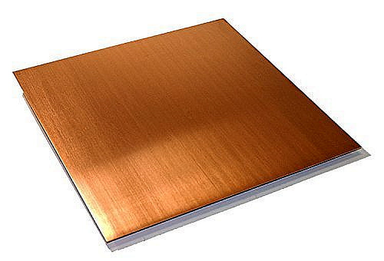 24 gauge Copper Sheet Bright Polished 13.75"x14" Copper Sheet 16oz 