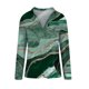 thumbnail image 4 of Puntoco - Jersey de manga larga con cuello en V y estampado floral para mujer Puntoco Puntoco-5400, 4 of 5