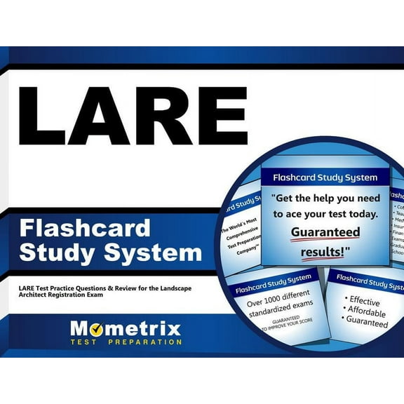 Lare Flashcard Study System : Lare Test Practice Questions & Review for the Landscape Architect Registration Exam (Cards)