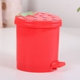 thumbnail image 4 of unbranded Papelera Decorativa Roja Para Con Capacidad Amplia Y Para Dormitorio, 4 of 8