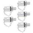 thumbnail image 1 of SUTENGDA Hydraulic Pressure Gauge and Fittings Kit with 5Pcs Hydraulic Testing Adapter  PT/PPTM12 x 1.5 Thread Test Coupling Connectors for Accurate Pressure Measuring, 1 of 9