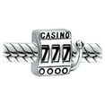 thumbnail image 2 of Bling Jewelry Womens Las Vegas Lucky 777 Casino Slot Machine Charm Bead Sterling Silver for Bracelet, 2 of 4