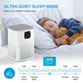 thumbnail image 4 of 2PCS Air Purifiers for Bedroom, Air Purifiers with 360°Air Intake, 3 Fan Speeds, 3-Stage Filtration US Plug, 4 of 6