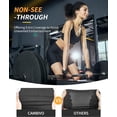 thumbnail image 5 of CAMBIVO Biker Shorts for Women with Pockets, High Waisted Workout Yoga Shorts, Squat Proof 4-Way Stretch Athletic Shorts for Gym Running Volleyball, Black, 5 of 7