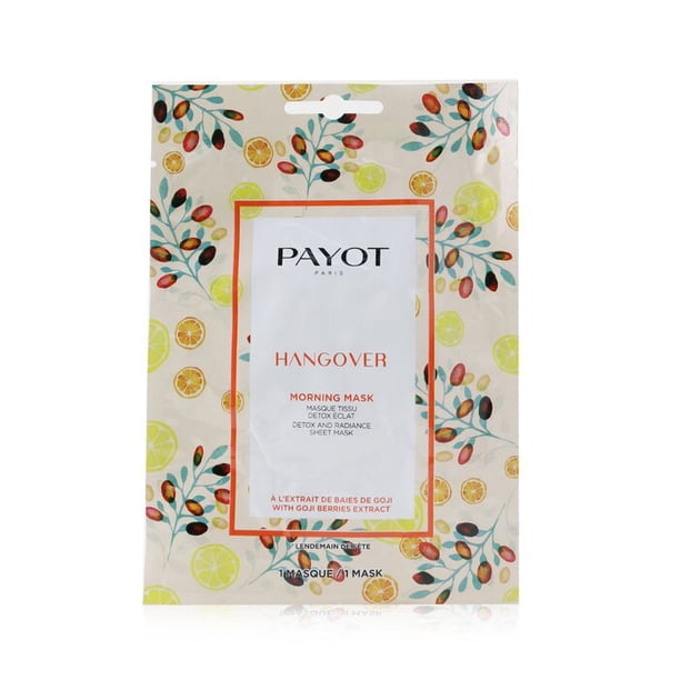 Sheet Mask Payot Morning Mask Hangover Detox & Radiance
