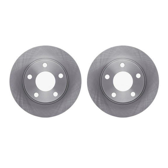 Dynamic Friction Company Rear Brake Rotors 6002-73022