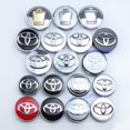 thumbnail image 2 of Cubierta De La Tapa Del Cubo Centro Rueda Coche , Insignia Emblema , Pegatina Para Toyota Crown Levin Corolla Vios Alpha CHR TRD Ioza Avalon RAV4 Camry Yaris huangjie unisex, 2 of 2