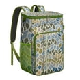thumbnail image 1 of Bohemian Style Cooler Backpack 26 Cans – Waterproof Leakproof Lunch Backpack with Natural Floral Design for Travel, Work, and Outdoor Use, 1 of 6