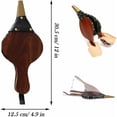 thumbnail image 2 of Fuelle para chimenea, soplador de leña, fuelle para chimenea, fuelle de madera para fuego, con correa, para barbacoa, chimenea, estufa de leña, barbacoa, exterior, 2 of 5