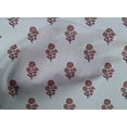 thumbnail image 4 of oneOone Coton Popeline Feuilles & Imprimé Floral Bloc 1 Yard 42 Inch Wide, 4 of 5