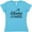Aqua, variant on Inktastic Mama Shark with Shark Fin Women's V-Neck T-Shirt