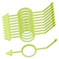 thumbnail image 1 of 10 piezas de accesorios para billar, marcador de posición de bola de alto rendimiento con Amarillo, 1 of 8