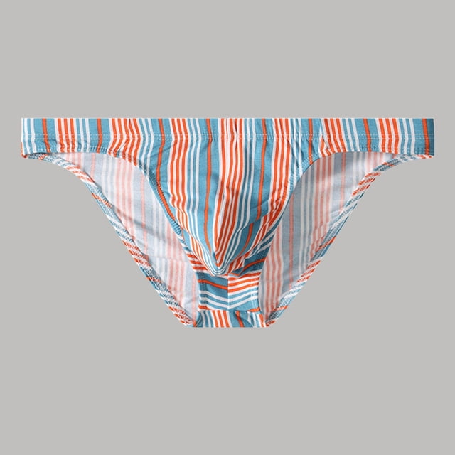 Men's Comfort Striped Underwear Breathable Soft Blend Trunks for Everyday Daily Wear Modern