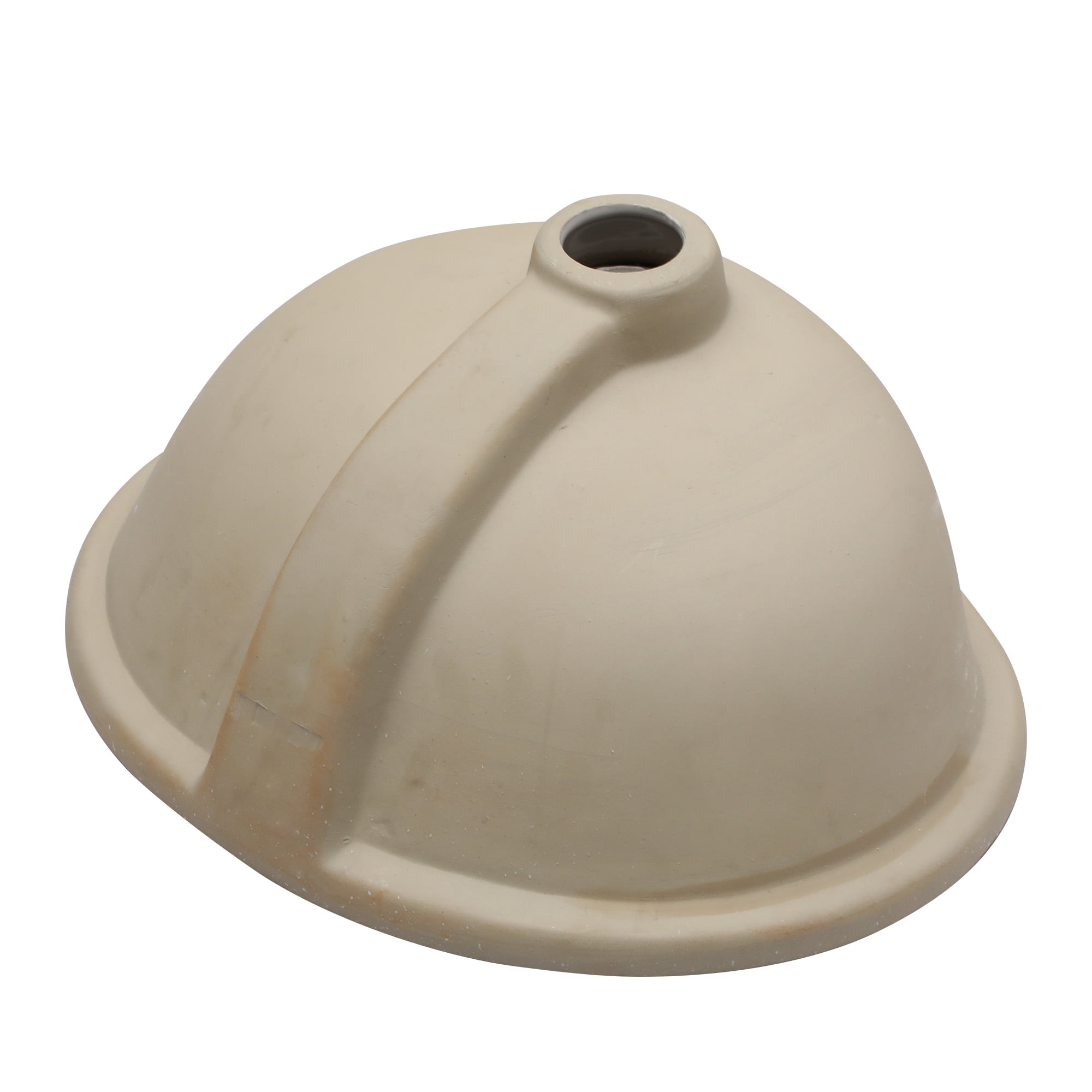 16.5"x13.4" White Ceramic Oval Undermount Bathroom Sink with Overflow